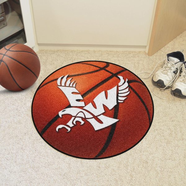 Eastern Washington Eagles Basketball Mat 27  diameter Online Sale