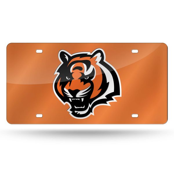 Cincinnati Bengals Laser Cut License Tag For Sale