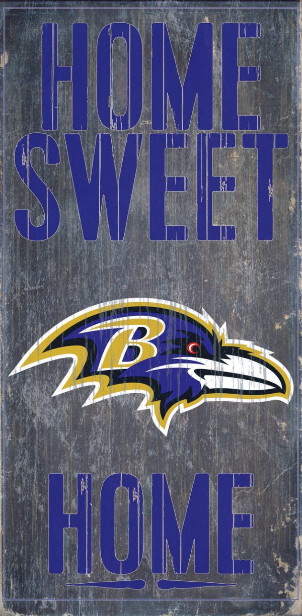 Baltimore Ravens Wood Sign Fashion - Image 3