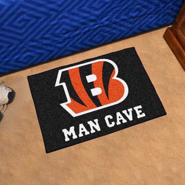 Cincinnati Bengals Man Cave Starter 19 x30  For Discount