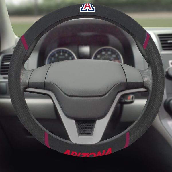 Arizona Wildcats Steering Wheel Cover 15 x15  Fashion