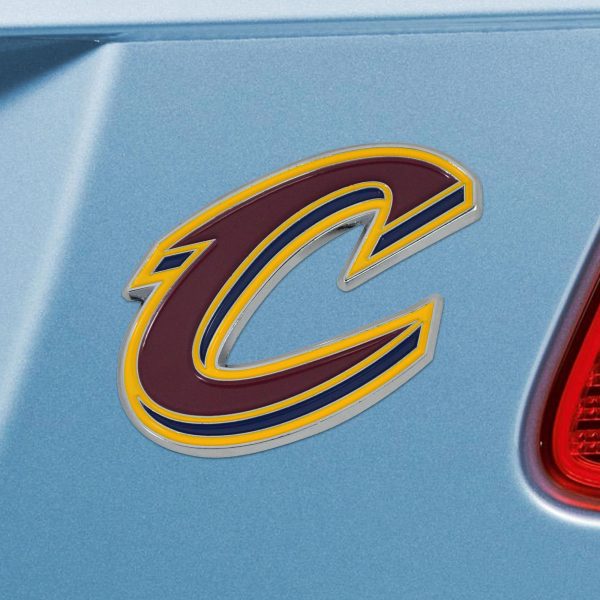 Cleveland Cavaliers Color Emblem 3 x3.2  on Sale