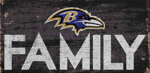 Baltimore Ravens Wood Sign Fashion