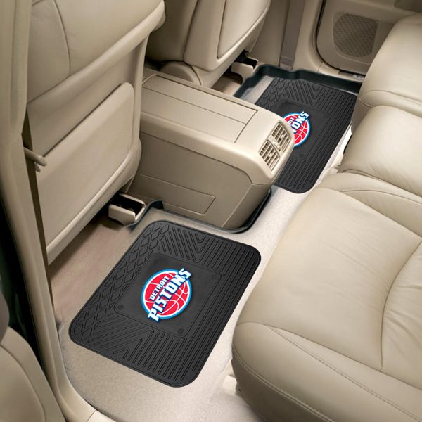 Detroit Pistons 2 Utility Mats 14 x17  Hot on Sale