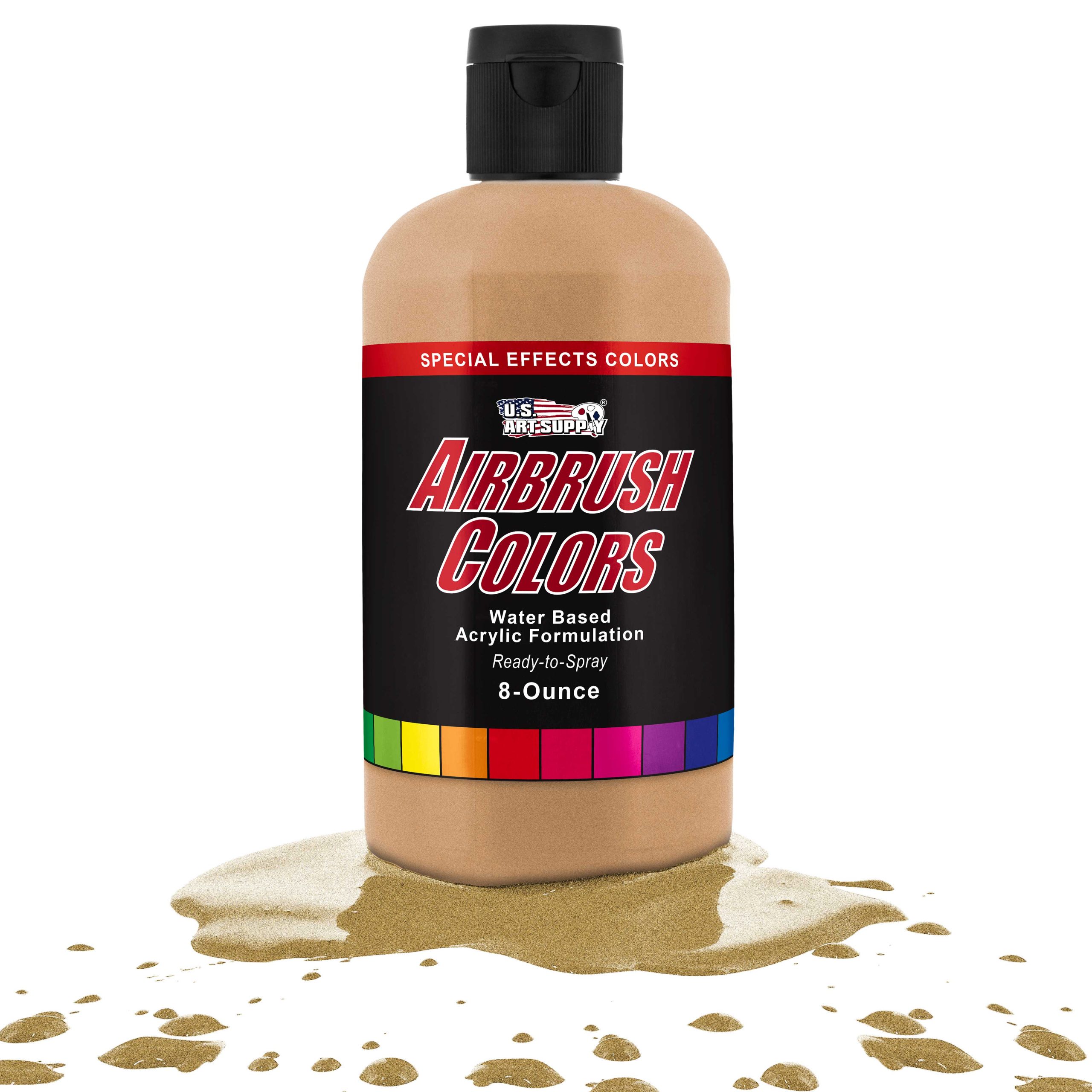 Gold Pearl, Pearlized Special Effects Acrylic Airbrush Paint, 8 oz. Online Hot Sale