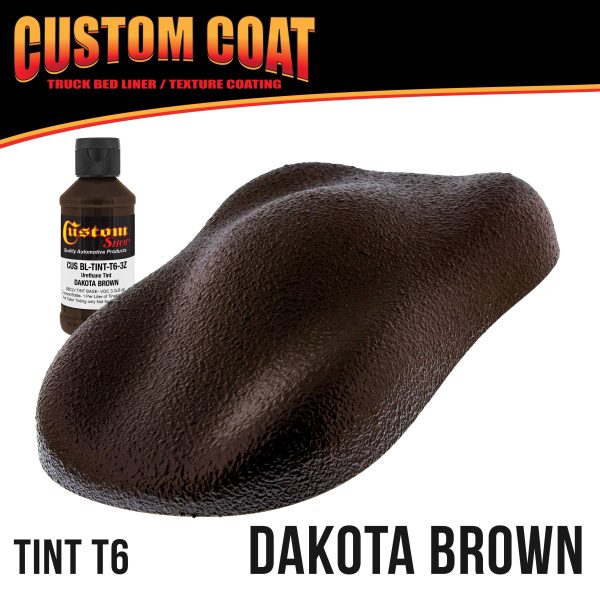 Dakota Brown 1.5 Gallon (6 Quart) Urethane Roll-On, Brush-On or Spray-On Truck Bed Liner Kit with Roller and Brush Applicator Kit - Easy Mixing Online - Image 2